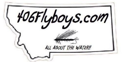 We are the 406flyboys the 406 is the area code for our great state of montana, we live to throw flies at fish! We make videos, and sell our flyfishing gear.
