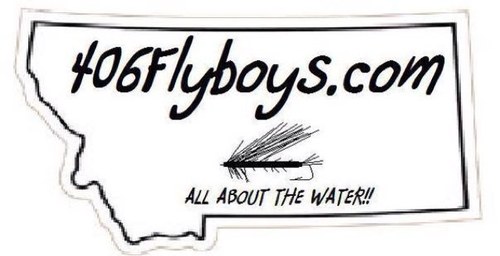 We are the 406flyboys the 406 is the area code for our great state of montana, we live to throw flies at fish! We make videos, and sell our flyfishing gear.