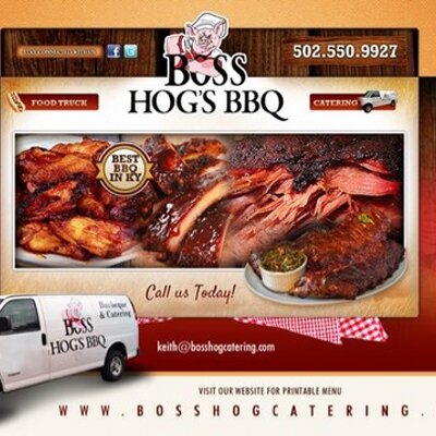 Boss top hogs bbq