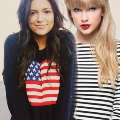 My idols are beautiful princesses! xoxo #Swiftie #CimFam #Macbarbie #StilaBabe