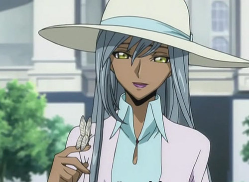 27. Inmune al Geass de Lelouch.| Profesora de gimnasia, para supervisar a y detectar cualquier signo de contacto con CC.| No sé que haces leyendo esto.