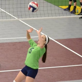 keep calm & volley on.