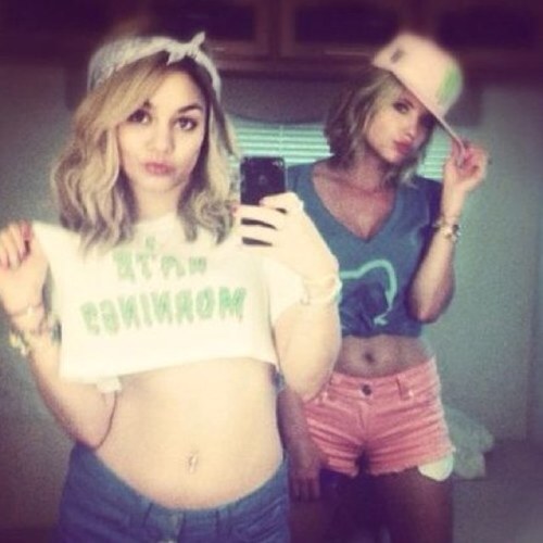 Two drunk bitches. Smoking and talking shit. #springbreakforever