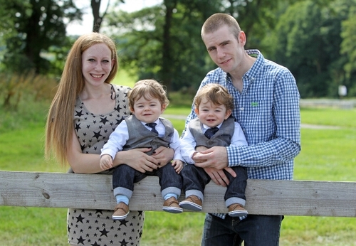 I have two beautiful little boys and a gorgeous husband what more could a girl want :-)