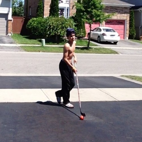 If life gives u 3 pucks make it rain hats....play AAA hockey for whitby wildcats #15