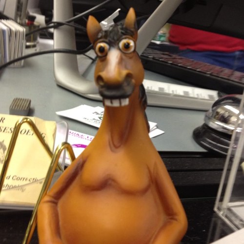 If you are worthy i will except you and grant you a magic horse .