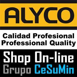 Página social creada por Cesumin exclusivamente para la promoción de los productos, novedades y noticias del fabricante Alyco Tools
