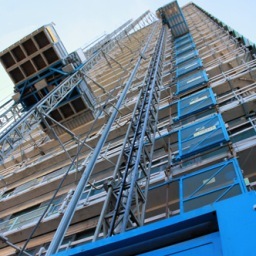 Construction Hoists, Transport Platforms, Mast Climbing Working Platforms, Material Hoists, Special Lifting Equipments