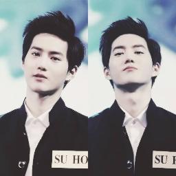 We are one!!!! อันยองฮาเชโย ผมซูโฮ จากเอ็กโซ่เคครับ ถึงจะเตี้ยแต่ผมก็น่ารักน่ะครับ ฟอลมาเป็นเเฟนกันน่ะ =_='' [ @Kyungsoo_SXCLUB  @BYUNBYUN_SXCLUB ] #MYFAMSXCLUB