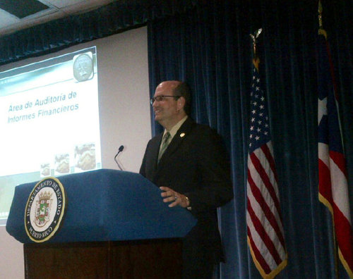 Director Auxiliar Area de Auditoria de Informes Financieros Oficina de Etica, Hector R. Bladuell, CFE
