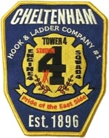 The official twitter feed of the Cheltenham Fire Company.  We are located in Cheltenham Township, Montgomery County, PA.