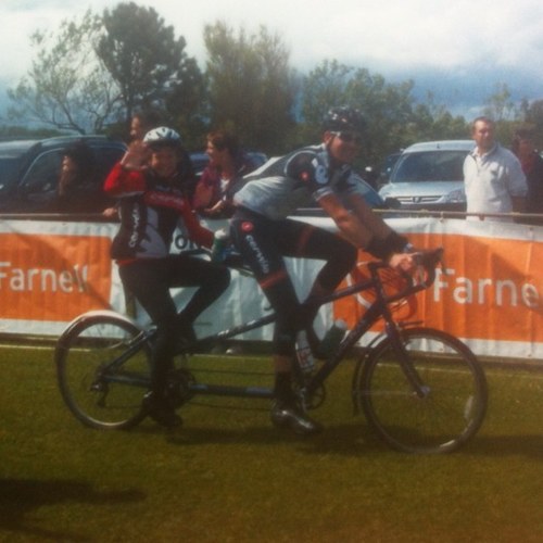 Scientist. Use to ride  a bikes & also a tandem lots. These days runs