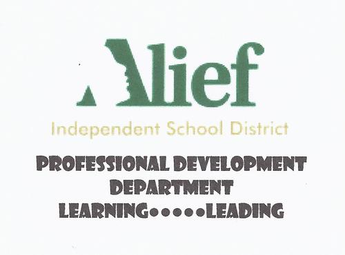 Official Twitter of the @AliefISD Professional Development Department! Tweet your PD experience with #AliefPDRocks & #AliefU.