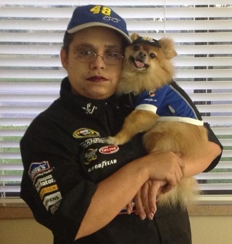 I am a huge nascar fan! Team 48!! Team Hendrick all the way!!