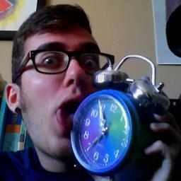 HELLO YES I AM ALARM CLOCK I GO BEEP BEEP ASSHOLE