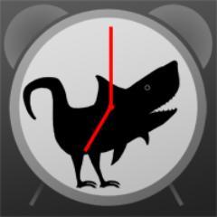 Alarm clock for the illustrious vagabond Thé on #teamsharkzilla