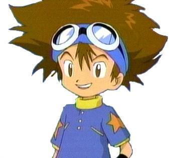 The one and only Tai! My partner is Agumon and I hold the crest of courage! I hold the Crest Of Courage! I can be a little stubborn sometimes...