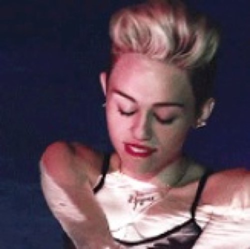 Miley is my bitch , miley is my smile