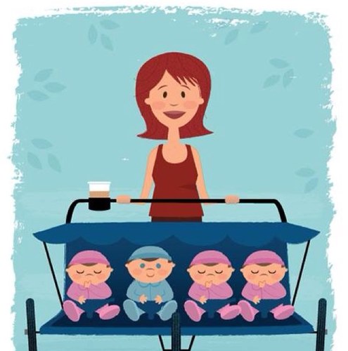 Súper mujer, súper esposa, súper, súper mamá de unos trillizos hermosos y de un niño delicioso, súper profesional, súper feliz, súper cansada.....