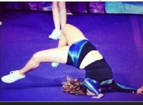 No matter what level you are on, you are still a cheerleader that works hard at what you love!!