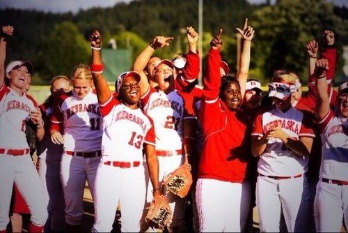 I live for him! softball 24/7