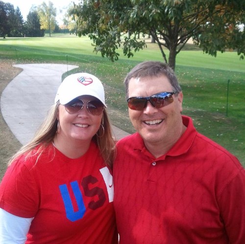 PGA Golf Pro at the site of the 2017 Solheim Cup!!!!  GO USA!!!