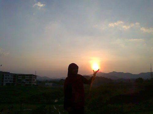 a little girl who have big dream