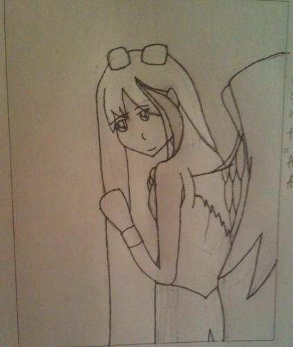 I'm Ashley the Slime Angel. mostly afraid of everyone and young 8 Mother: @SlimeEmily