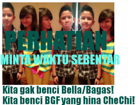 Hate BGF atau BGL atau apalah itu.