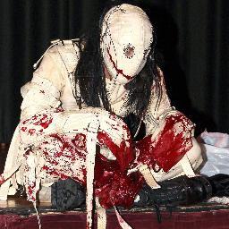 Fluffy is a psychotic maniac who escaped the ward. He can be found at most horror conventions, but come October he is locked away at Statesville Haunted Prison!