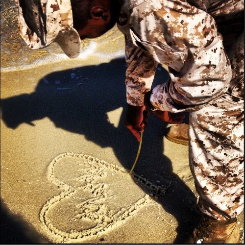Engaged to my marine.