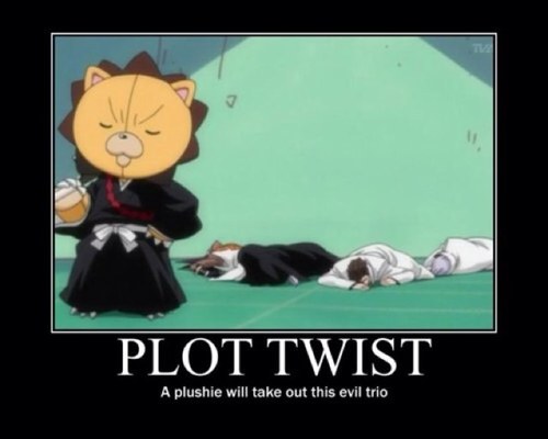 #Bleach plot twists I'll tweet them in under 140 words i also can tweet them via dm