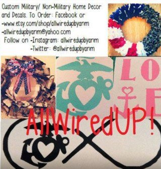 Formally known as All Wired UP! Custom Military/non-Military Decals & Apparel To Order: