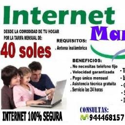 MANTENIMIENTO DE COMPUTADORAS E INTERNET SATELITE