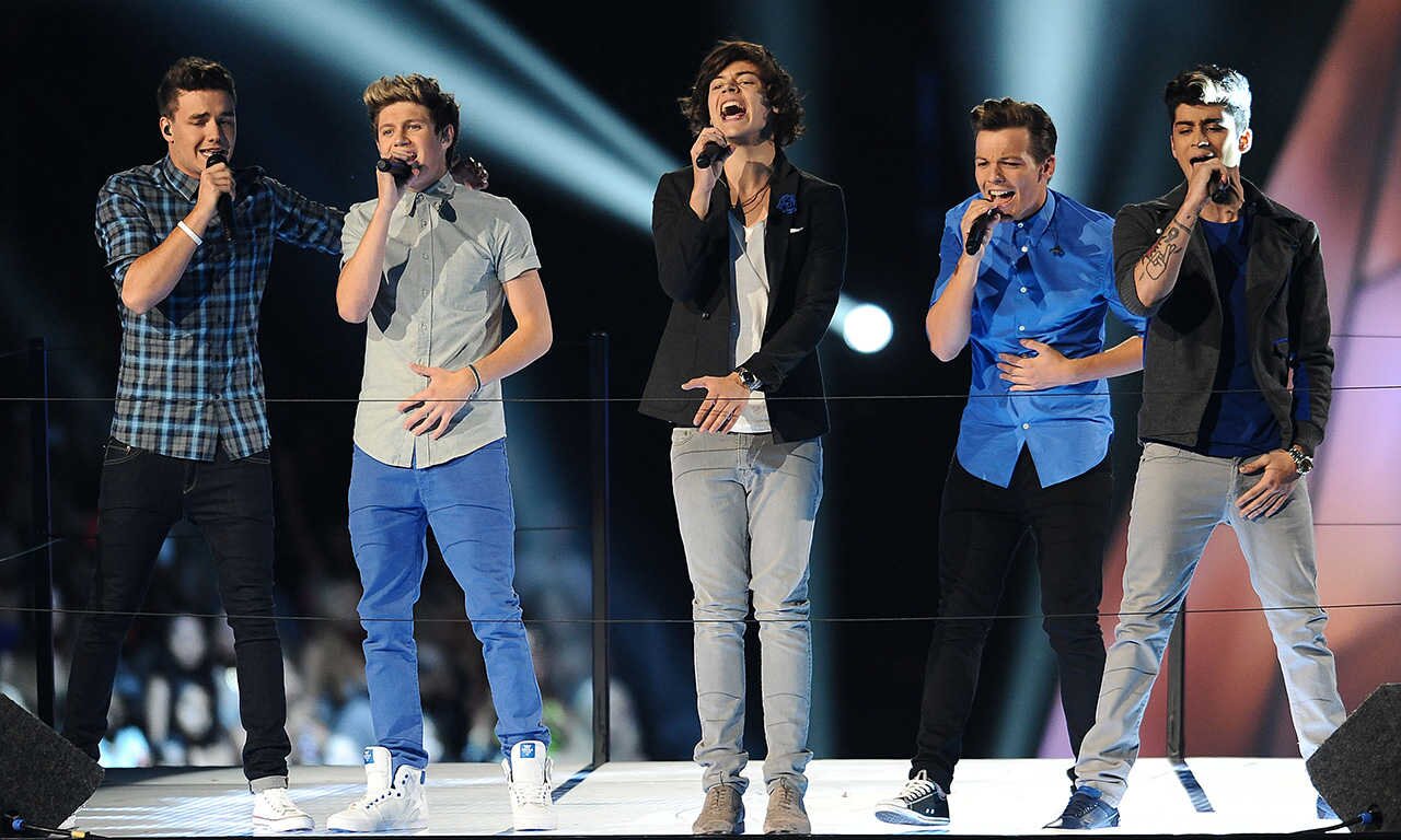 I love one direction. they are my heart and soul