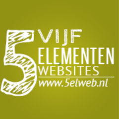 5elweb's profile picture. Webdesign volgens de 5 elementen. De Website & Huisstijl wordt gebouwd op basis van de missende elementen in het bedrijf en bij de eigenaar.