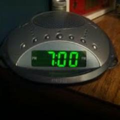 Time is relative, so it doesn't matter when I go off. GuacacamoleLovesTrenchcoatTricksterLovesAppliances