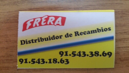 Distribuidores de recambios del automóvil y vehículo industrial.