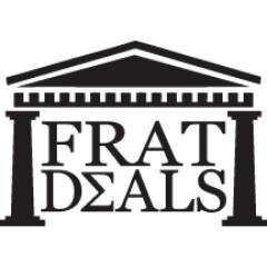 Deals on all things frat.