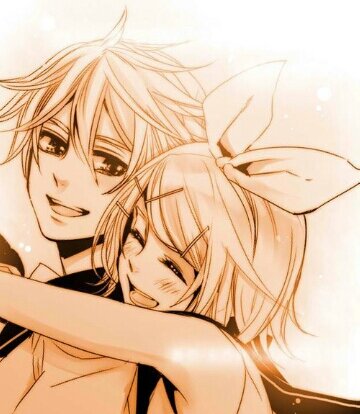 Kon'nichiwa Im Rin My twin brother is Len kagamine , of course Green is the enemy Oranges are sweet just like me, hurt me ad ill attack you with my roadroller