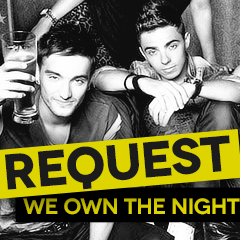 Twitter criado de divulgação para Glad You Came alcançar os 100 milhões de Views no Vevo/ Buy We Own The Night in Itunes