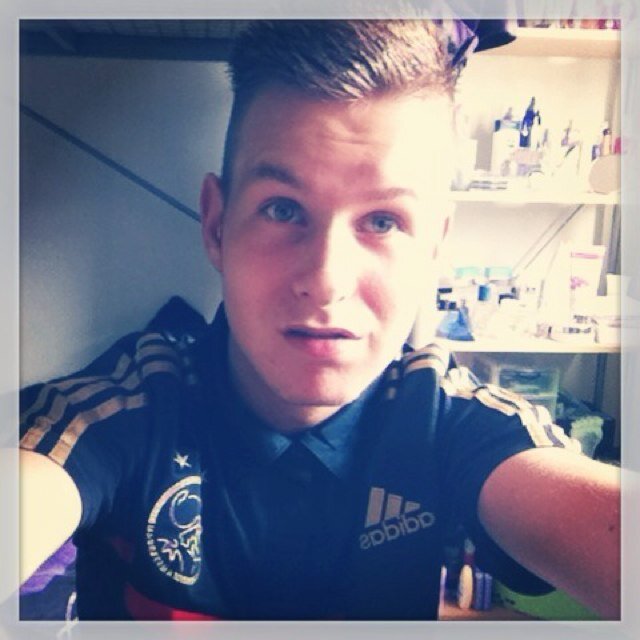 Supporter of Ajax Amsterdam