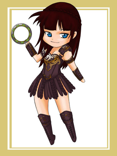 Sup!, im Xena, i am the mighty warrior princess!. Sadly, im stuck with gabrielle. :_: #parodyAccount