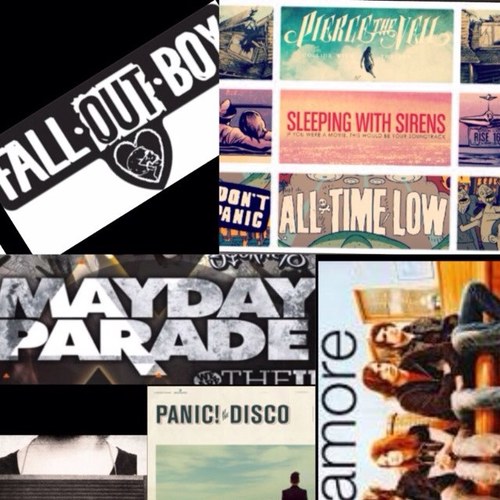 Tweet band lyrics from PTV, ATL, SWS, YMAS, FOB, BMTH, ADTR, Paramore, Mayday Parade, P!ATD, OM&M, Man Overboard and more!