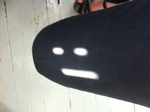 with face toward the sky more often than not.
