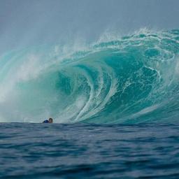 Bobyboard rider from reunion island