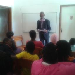Motivational Speaker, Social entrepreneur & One of the few men to publicly disclose his HIV positive status in Namibia.