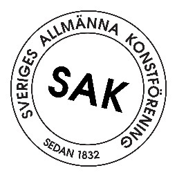 Sveriges Allmänna Konstförening (SAK)  grundad 1832. Stödjer svensk samtidskonst och är en genial länk mellan konst och publik