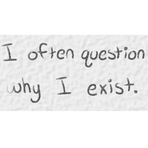 i don't want to believe, i want to know:)
