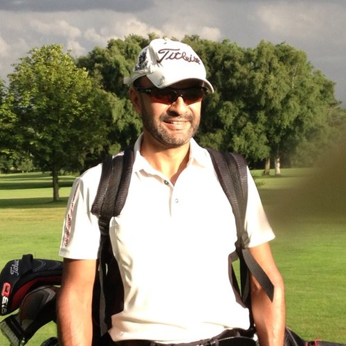 semi professional golfer